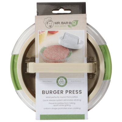 Mr. Bar-B-Q Sustainable Burger Press - Each - Image 1