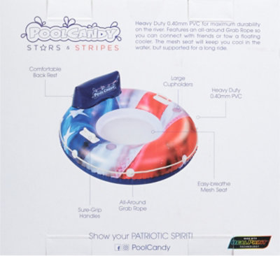 PoolCandy Stars & Stripes River Tube - Each - Image 4
