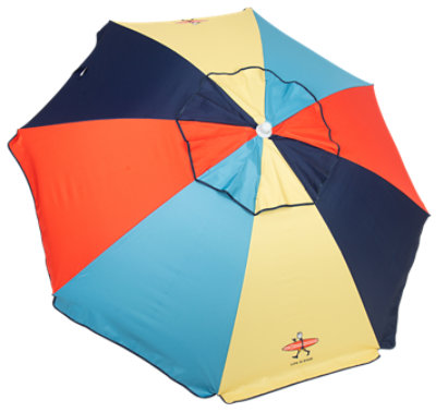 ShelterLogic Life Is Good Umbrella With Anchor - 6.5 Feet - Image 1