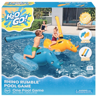 BestWay H2OGO! Rhino Rumble Pool Game - Each - Image 1