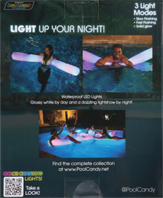 PoolCandy Illuminated LED Super Noodle - Each - Image 4