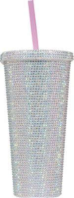 Neat Slv Rhinestone 22z Tumbler - EA - Image 3