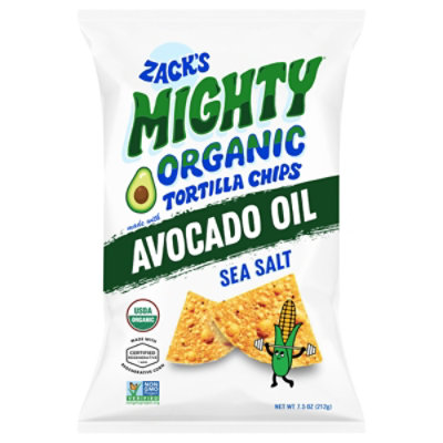 Zacks Tortilla Chips Sea Salt 7.5oz - 7.5 OZ - Image 1