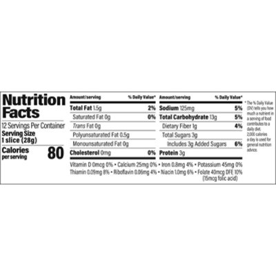 Natures Harvest Half Loaf 9 Grain Bread - 10 OZ - Image 3