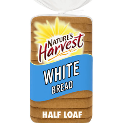Natures Harvest Half Loaf White Bread - 10 OZ - Image 1