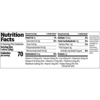 Natures Harvest Half Loaf White Bread - 10 OZ - Image 3