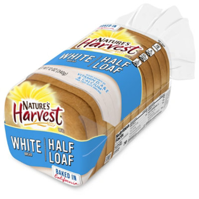 Natures Harvest Half Loaf White Bread - 10 OZ - Image 4