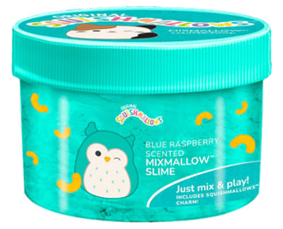 Squishmallows Blue Raspberry Scented Mixmallow Slime - Image 1