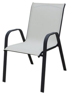 Signature SELECT Stratos Gray Sling Chair - Each - Image 1