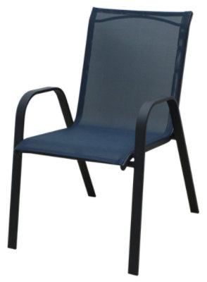 Signature SELECT Modern Blue Sling Chair - Each - Image 1