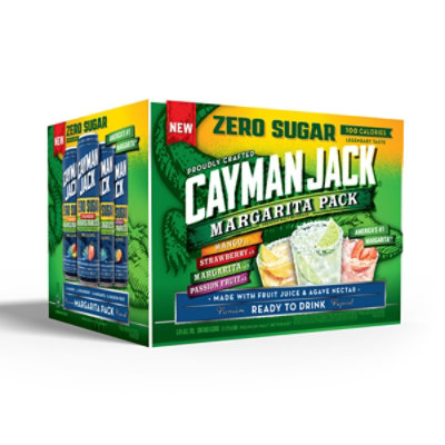 Cayman Jack Zero Sugar Variety 12-12 Fl Oz In Cans - 12-12 FZ - Image 1