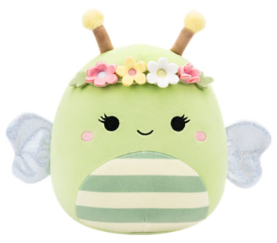 Squishmallows 8 Inch Green Bee With Fuzzy Antenna - Each - Image 1