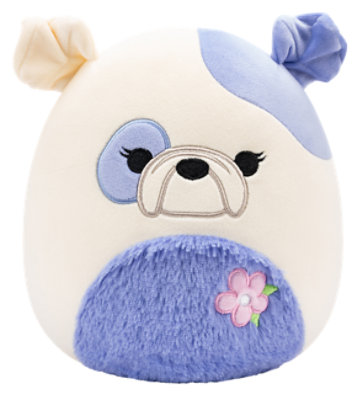 Squishmallows 8 Inch Periwinkle And Cream Bulldog - Each - Image 1