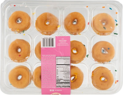 Two-bite Birthday Cake Mini Donuts Assorted - 8 OZ - Image 5