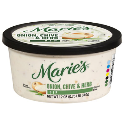 Maries Onion Chive Herb Dip 12oz - 12 OZ - Image 2