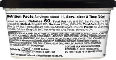 Maries Onion Chive Herb Dip 12oz - 12 OZ - Image 5