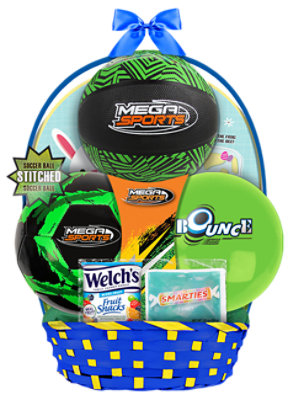 MegaToys Green 3 Ball Filled Basket - Each - Image 1