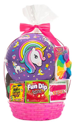 Wondertreats Unicorn Ball Filled Basket - Each - Image 1
