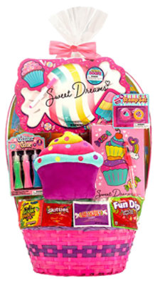Wondertreats Cupcake Plush Filled Basket - Each - Image 1