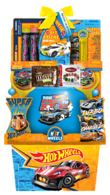 MegaToys Deluxe Hot Wheels Filled Basket - Each - Image 1