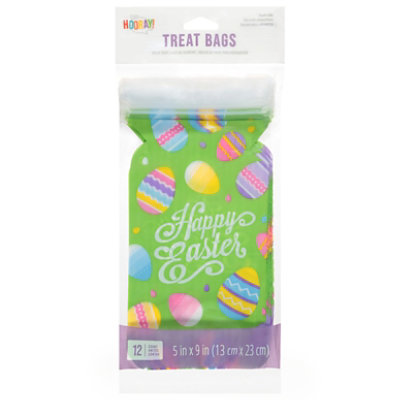 Cre Eggs Zipper Treat Bags - 12 CT - Image 1