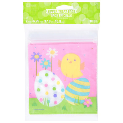 Chicks Zipper Sandwich Bags 12 Count - Each - Image 1