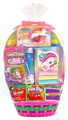 Wondertreats Unicorn Slime Filled Basket - Each - Image 1