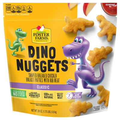 Foster Farms Dino Chicken Breast Nuggets 28 Oz - 28 OZ - Image 1