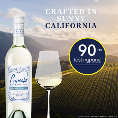 Cupcake Sauv Blanc Na  Wine - 750 ML - Image 4