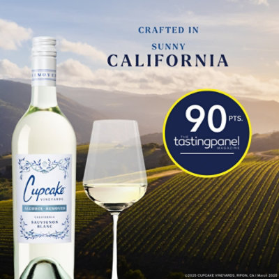 Cupcake Sauv Blanc Na  Wine - 750 ML - Image 5