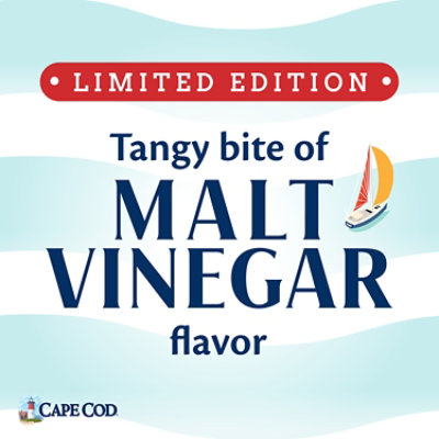 Cape Cod Kettle Chips Malt Vinegar 6.5oz - 6.5 OZ - Image 2