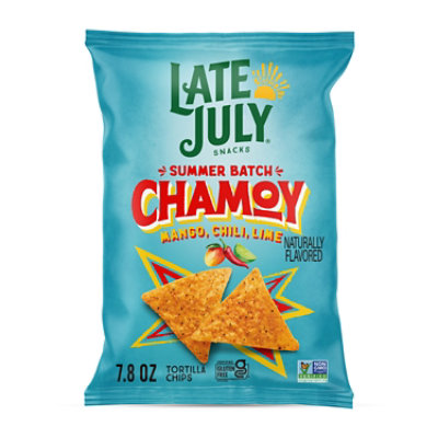 Late July Tortilla Chips Mango Chile Lime 7.8oz - 7.8 OZ - Image 1