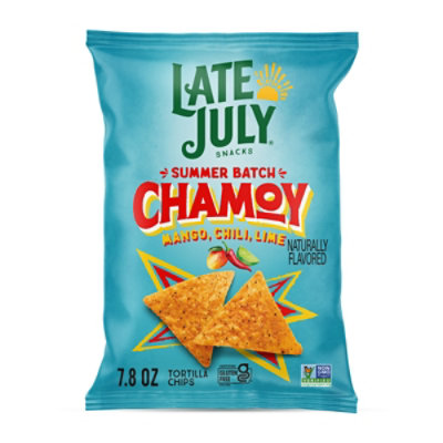 Late July Tortilla Chips Mango Chile Lime 7.8oz - 7.8 OZ - Image 1