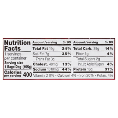 Vienna Beef Beef Bagel Dog - 5.5 OZ - Image 3