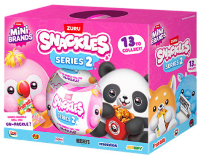 Mini Brands Snackles Series 2 Capsule - Each - Image 1