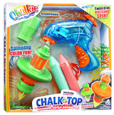 Lanard Chalkie Chalk Top Spinning Chalk Top Scribbler - Image 1