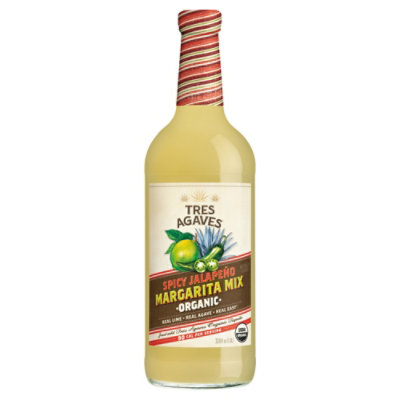 Tres Agaves Spicy Margarita Mix - 1 LT - Image 1