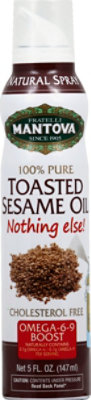 Mantova Oil Spray Toasted Sesame - 5 OZ - Image 2