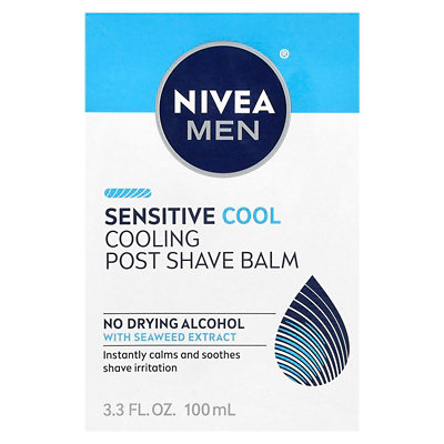 Nivea Men, Sensitive Cooling Post Shave Balm, 3.3 fl oz (100 ml) - Image 2