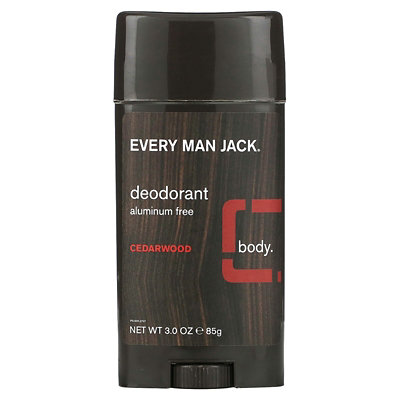 Every Man Jack Deodorant, Aluminum Free, Cedarwood, 3 oz (85 g) - Image 1