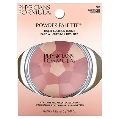 Physicians Formula Powder Palette, MultiColored Blush, 2466 Blushing Rose, 0.17 oz (5 g) - Image 2