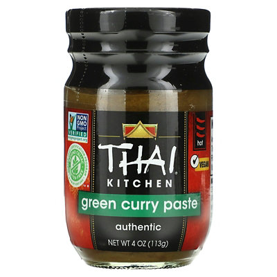 Thai Kitchen Green Curry Paste, Hot, 4 oz (113 g) - Image 1