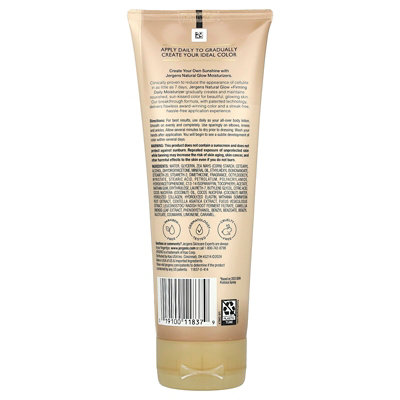 Jergens Natural Glow, Firming Daily Moisturizer, Sunless Tanner, Fair to Medium,  7.5 fl oz (221 ml) - Image 2