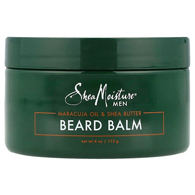 SheaMoisture Men, Beard Balm, Maracuja Oil  Shea Butter, 4 oz (113 g) - Image 1