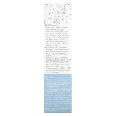 Summers Eve Douche, Extra Cleansing, Vinegar  Water, 2 Units, 4.5 fl oz (133 ml) Each - Image 2