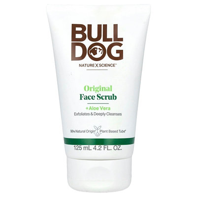 Bulldog Skincare For Men Original Face Scrub, 4.2 fl oz (125 ml) - Image 1