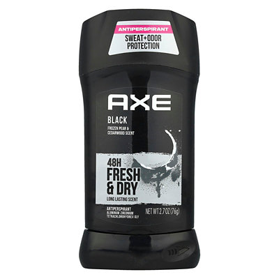 AXE 48H  Fresh  Dry, Antiperspirant, Black, Frozen Pear  Cedarwood, 2.7 oz (76 g) - Image 1