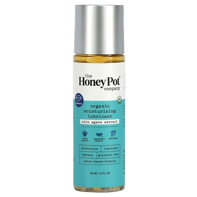 The Honey Pot Company Organic Moisturizing Lubricant With Agave Extract, 2 fl oz, (59 ml) - Image 1