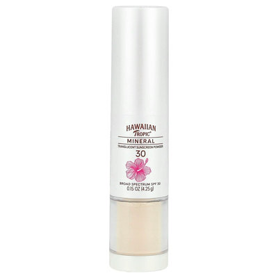 Hawaiian Tropic Mineral Translucent Sunscreen Powder, SPF 30 , 0.15 oz (4.25 g) - Image 1