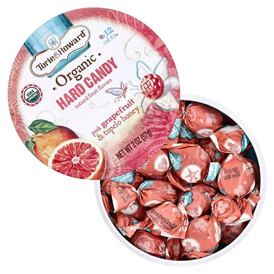 Torie  Howard Organic Hard Candy, Pink Grapefruit  Tupelo Honey, 2 oz (57 g) - Image 4